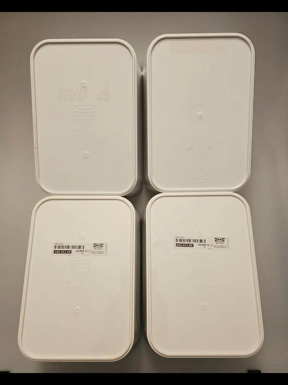 IKEA PLASTIC STORAGE BIN 4